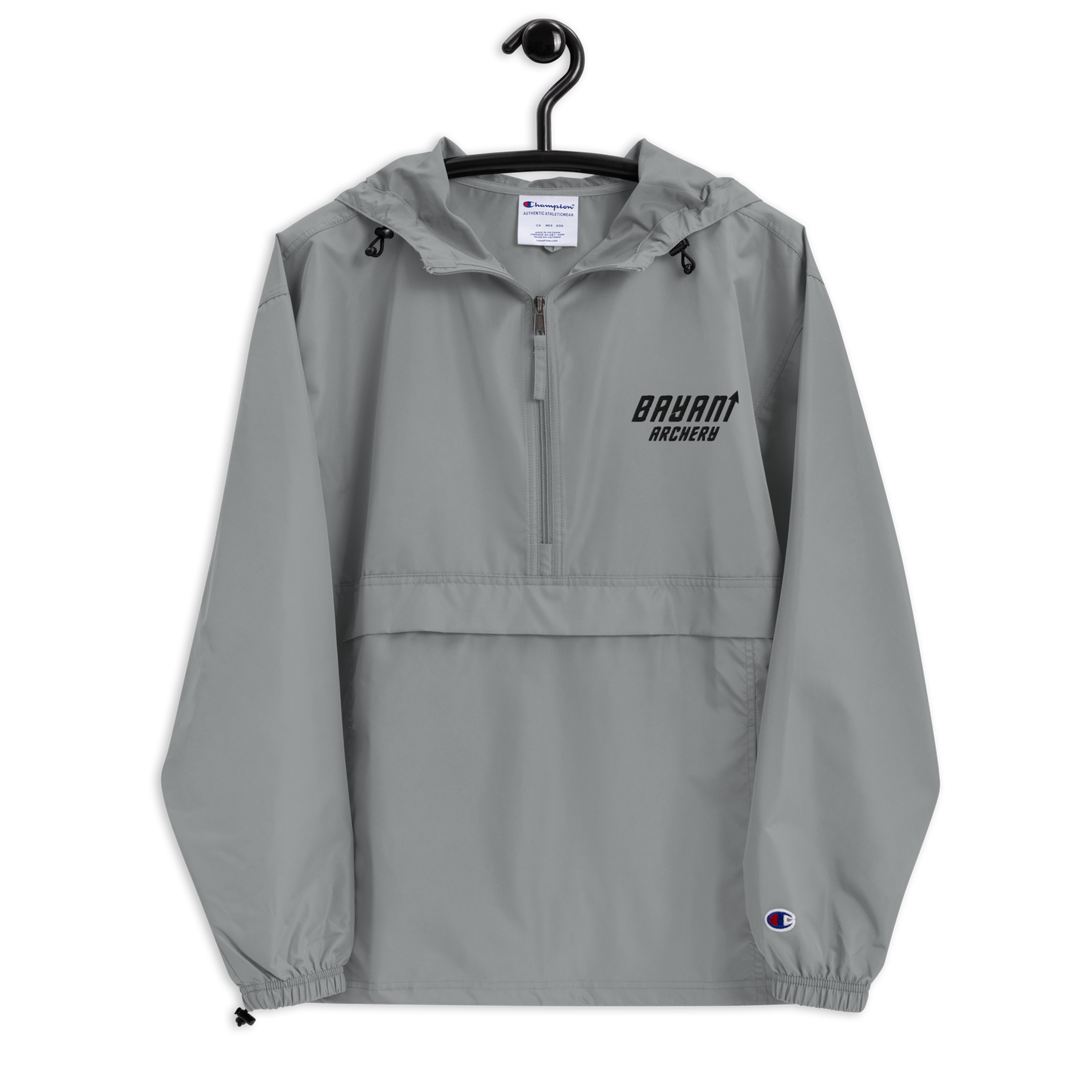 Bayani Archery Embroidered Packable Rain Jacket