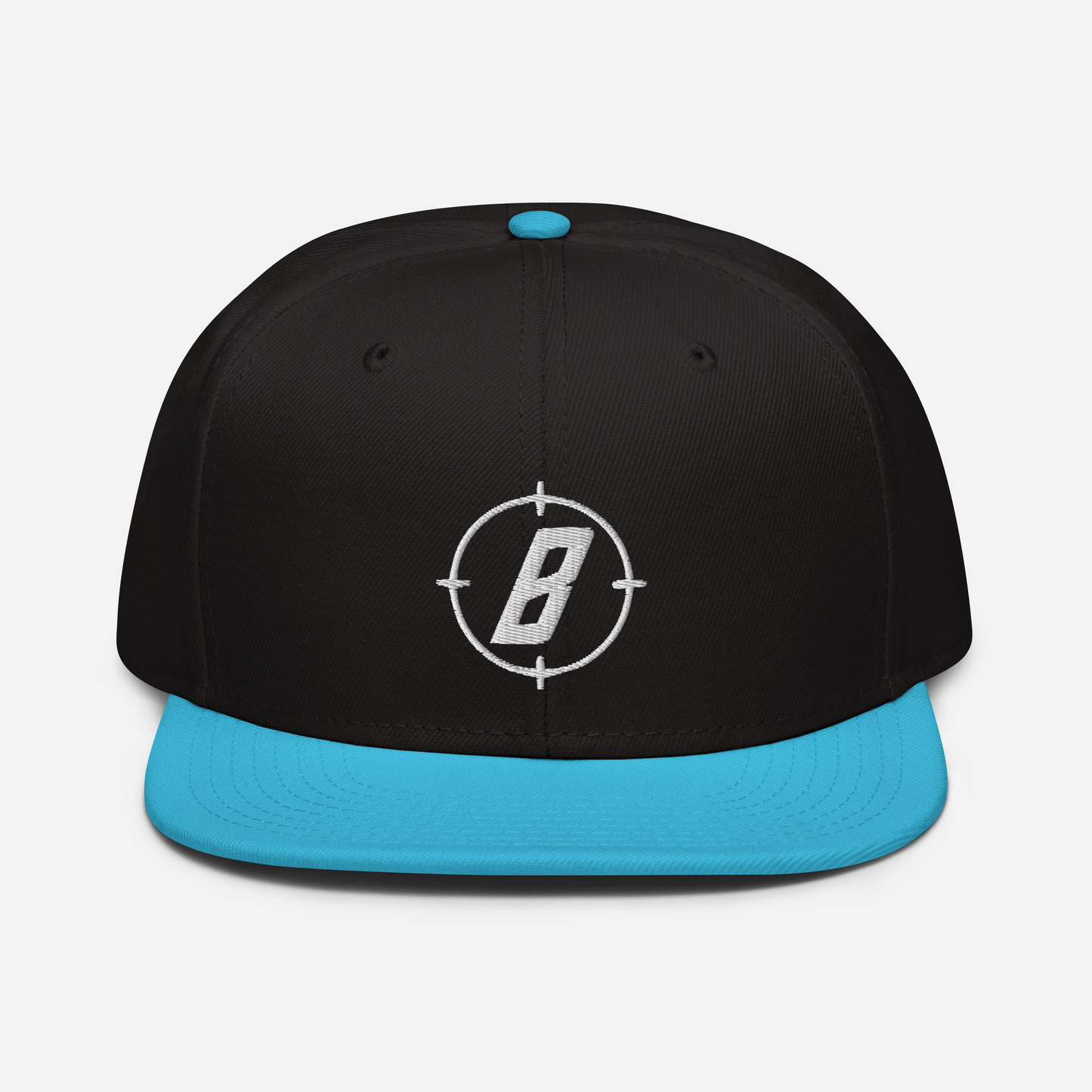 Embroidered Logo Snapback Hat