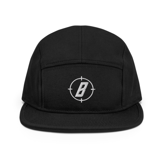 Embroidered Logo 5 Panel Hat